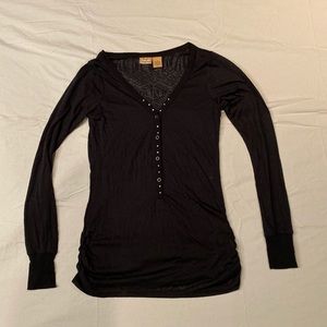 Daytrip black long sleeve shirt